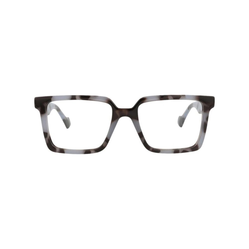 Gucci Square-Frame Injection Optical Frames Grey Mens